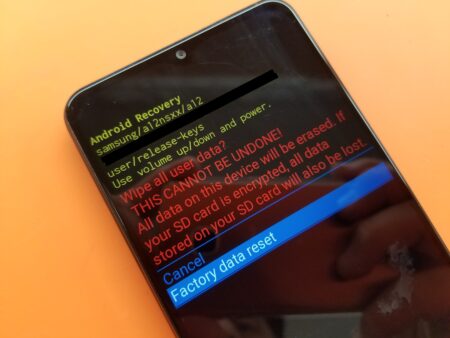 Adnroid Factory Restore 1